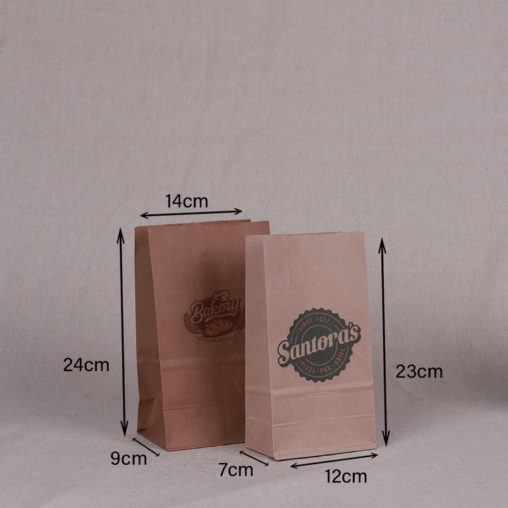 Kraft Paper Food Bag - Karyan Art | كاريان أرت 