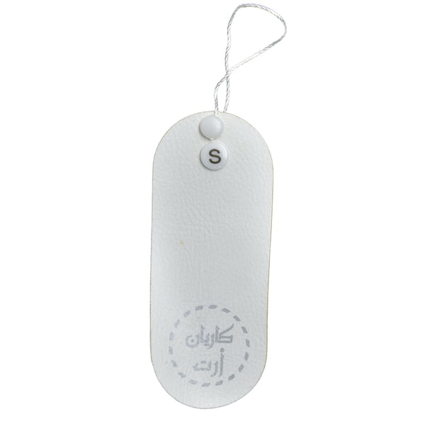 Hanging Tags Leather with Button Size Design-9