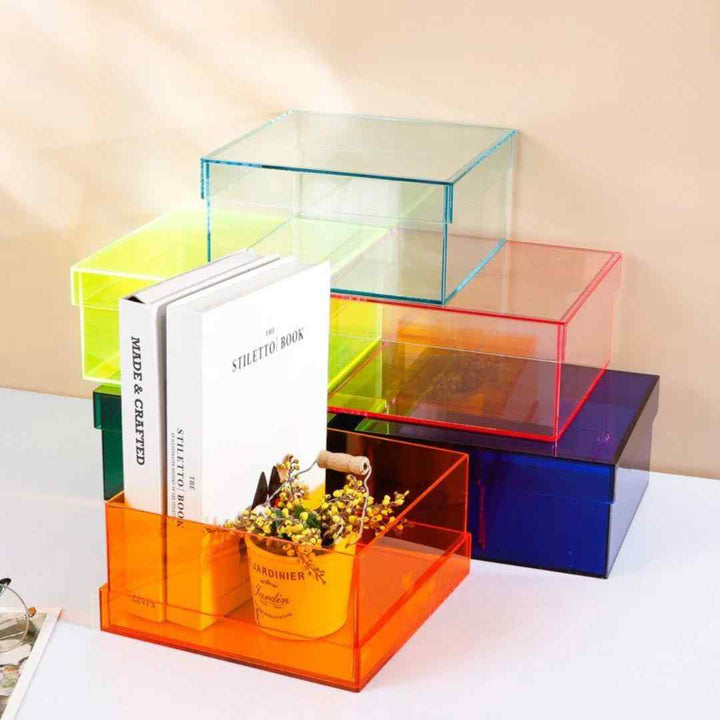 Custom Colourful Acrylic Boxes - Karyan Art | كاريان أرت 