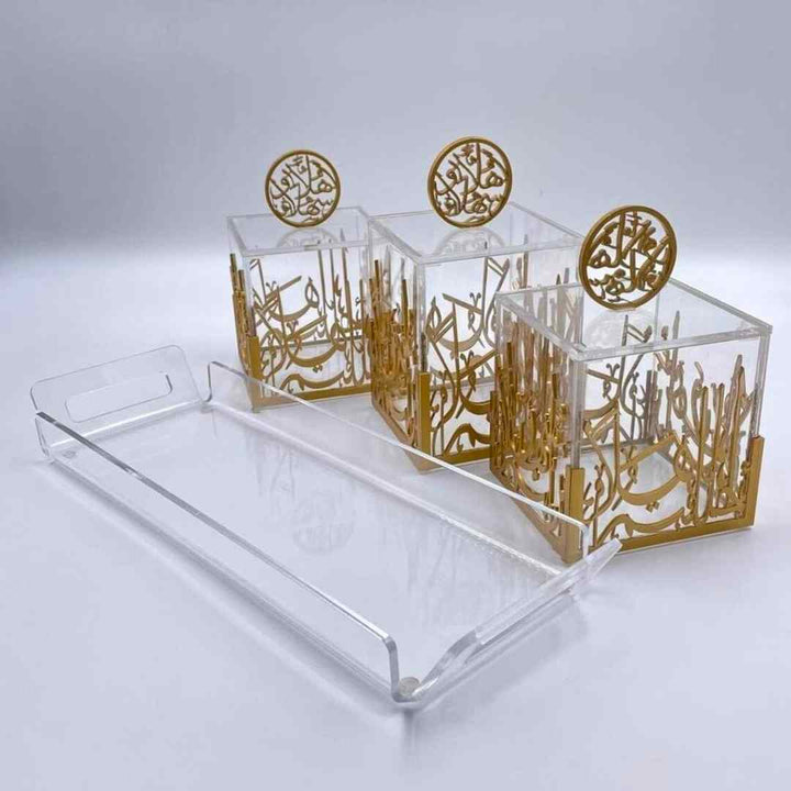 Custom Acrylic Boxes With Laser Cut - Karyan Art | كاريان أرت 