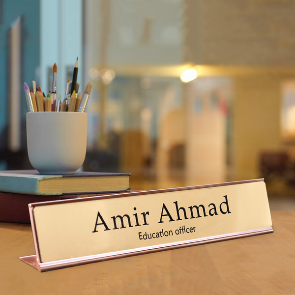 office name plate