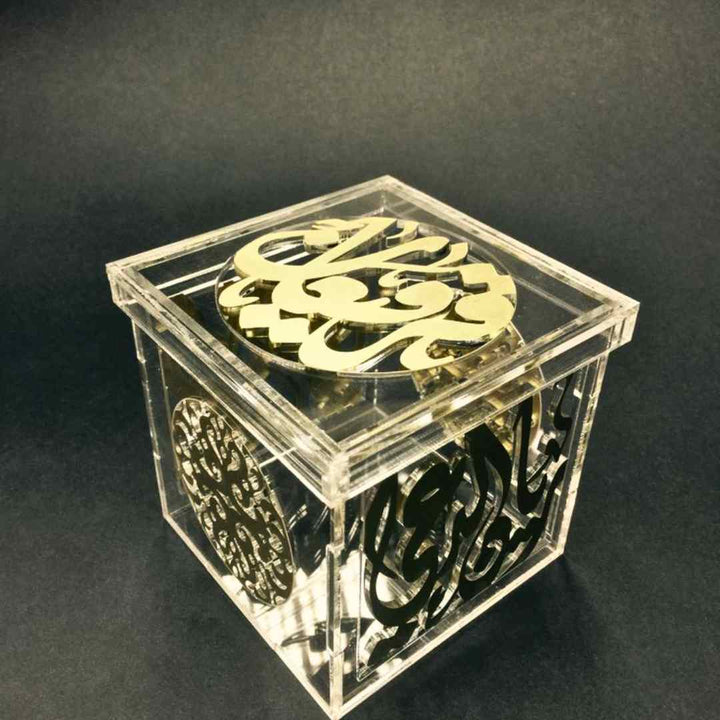 Custom Acrylic Boxes With Laser Cut - Karyan Art | كاريان أرت 