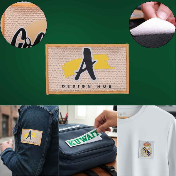 Custom 3D Embroidery Patches - Velcro Patches