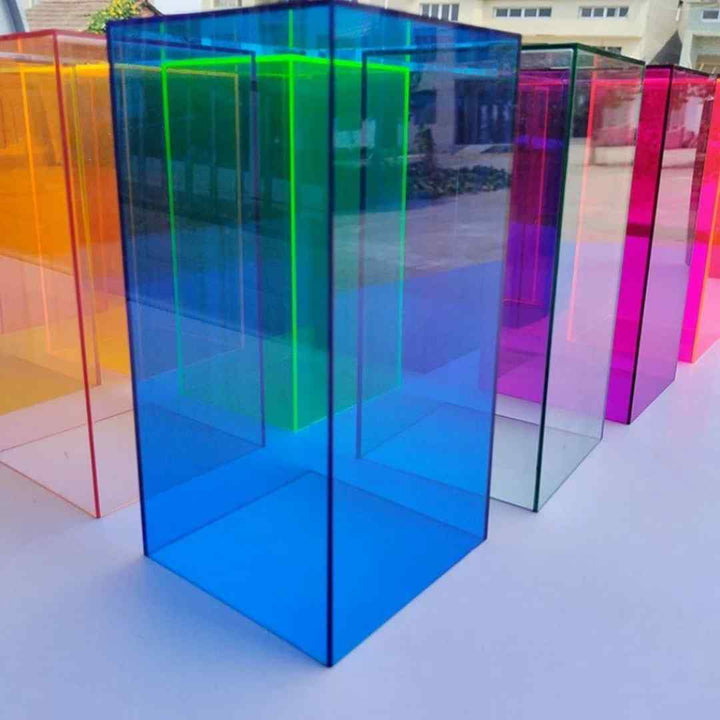 Custom Colourful Acrylic Boxes - Karyan Art | كاريان أرت 