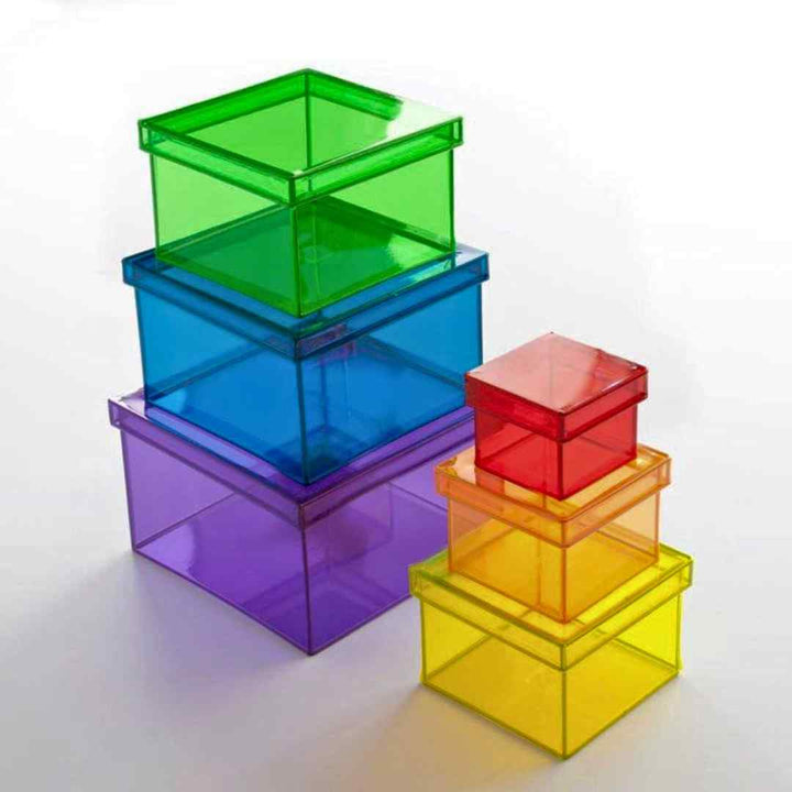 Custom Colourful Acrylic Boxes - Karyan Art | كاريان أرت 