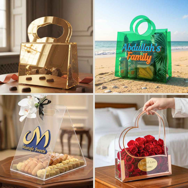 Custom Acrylic Bags in Kuwait