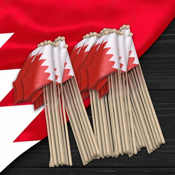 Mini Flags for Qatar National Day Celebration