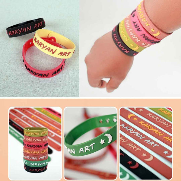 Custom Rubber Wristbands-Silicone Bracelet