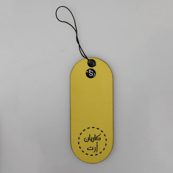 Hanging Tags Leather with Button Size Design-3