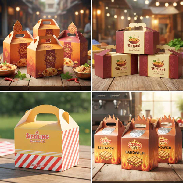 Box Printing - Stylish Packing boxes with Handle