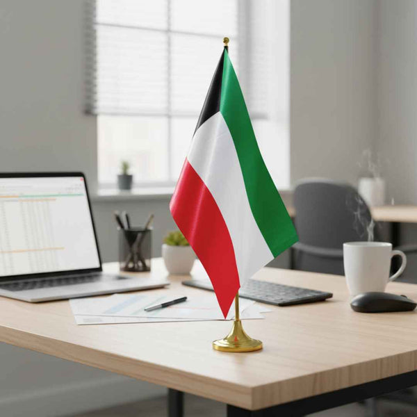 علم طاولة شخصي - علم مكتب قابل للتمديد