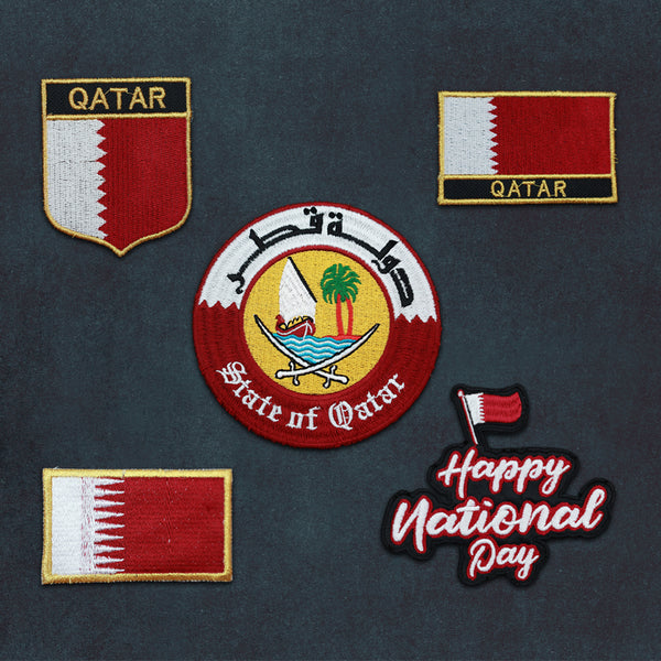 Celebrate Qatar National Day with Premium Embroidered Patches