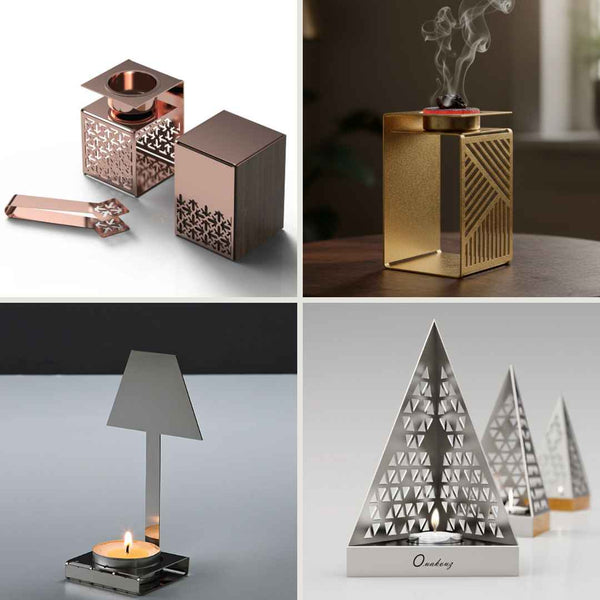 Metal Bakhoor Holder - Metal Mubkhar