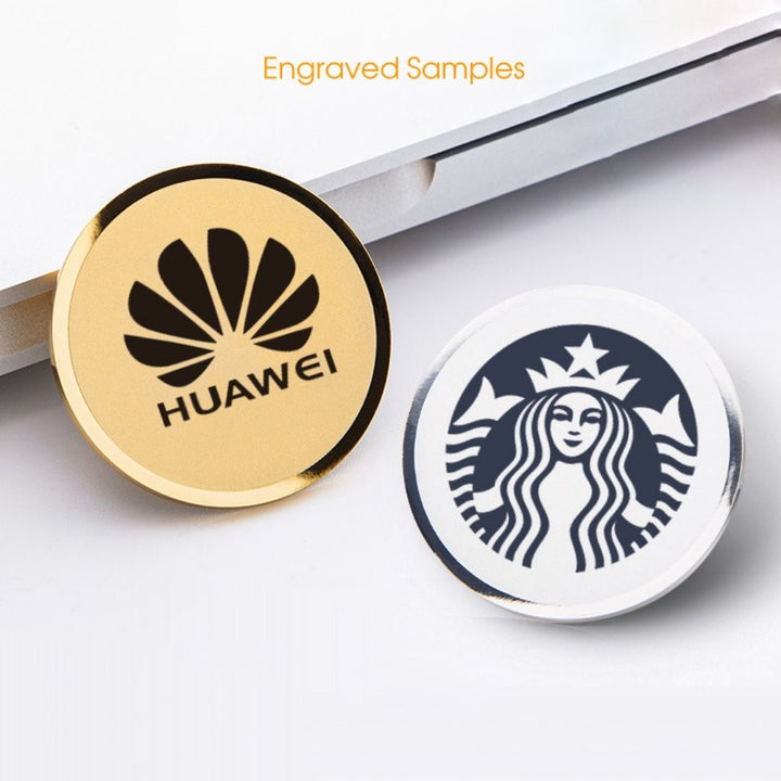 Custom Metal Badges - Name or Company Badges - Karyan Art | كاريان أرت 