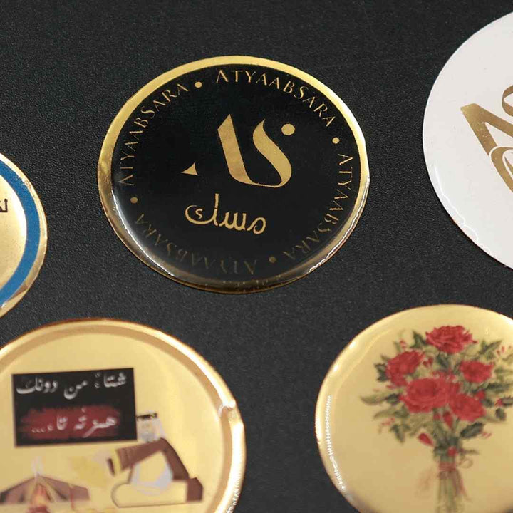 Custom Epoxy Stickers Printing - Karyan Art | كاريان أرت 