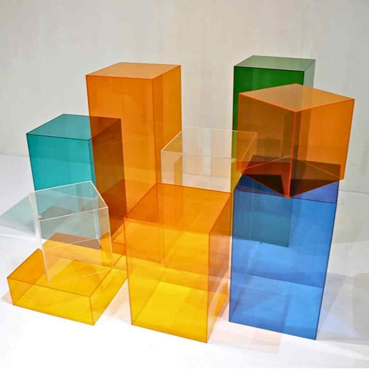 Custom Colourful Acrylic Boxes - Karyan Art | كاريان أرت 