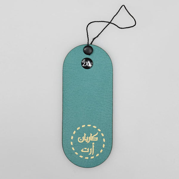 Hanging Tags Leather with Button Size Design-5