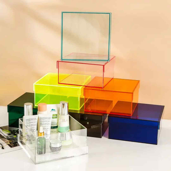 Custom Colourful Acrylic Boxes - Karyan Art | كاريان أرت 