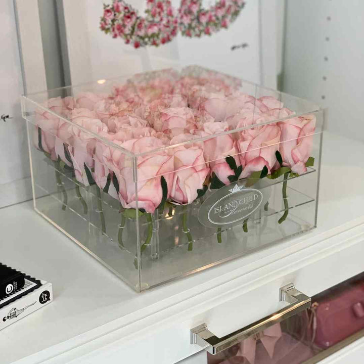 Custom Acrylic Boxes for Flowers (Only Acrylic Box) - Karyan Art | كاريان أرت 