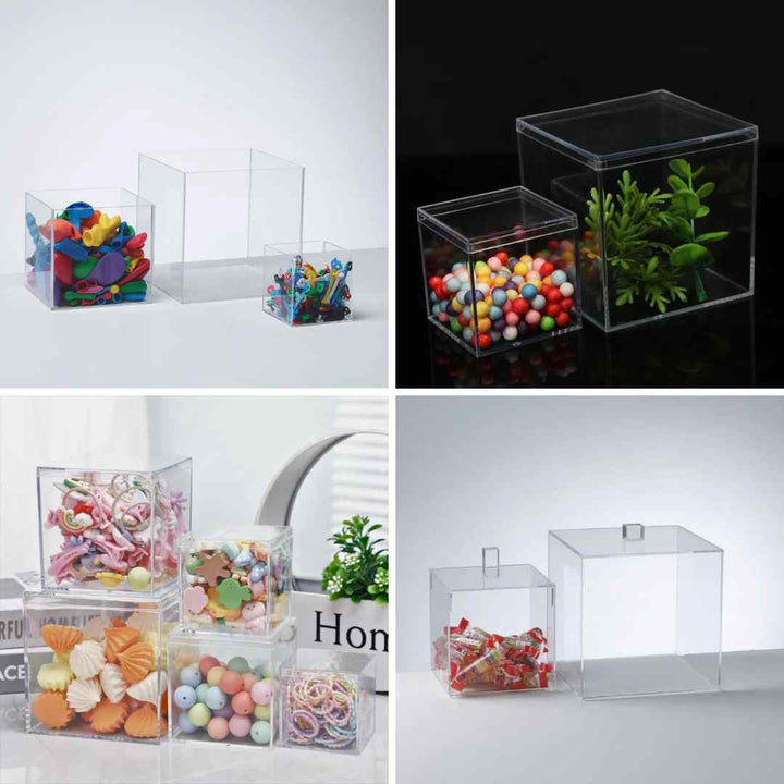 Custom Transparent Acrylic Boxes - Karyan Art | كاريان أرت 