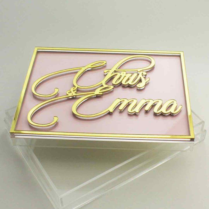 Custom Acrylic Boxes With Laser Cut - Karyan Art | كاريان أرت 