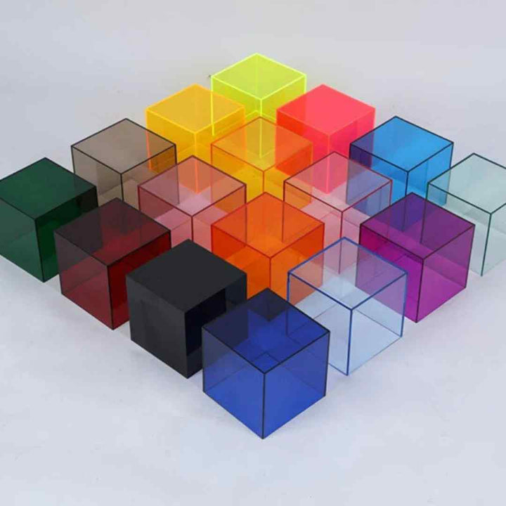 Custom Colourful Acrylic Boxes - Karyan Art | كاريان أرت 