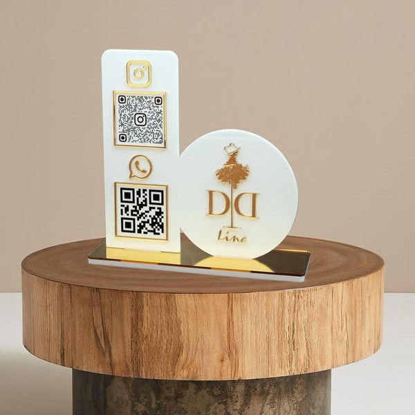 أفضل استاندات أكريليك لرمز QR