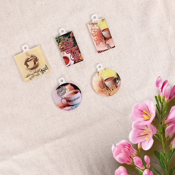 Acrylic Hanging Tags For Tea/Coffee Pot