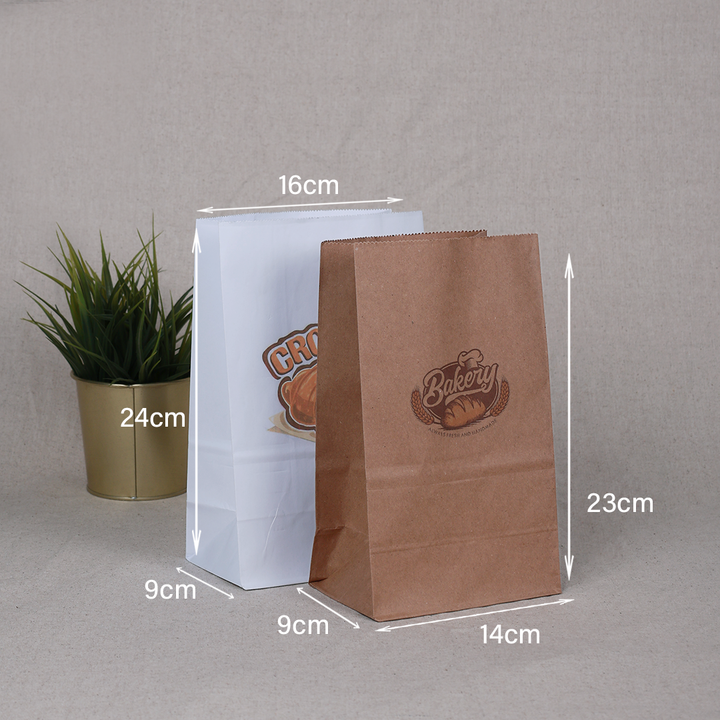 Kraft Paper Food Bag - Karyan Art | كاريان أرت 