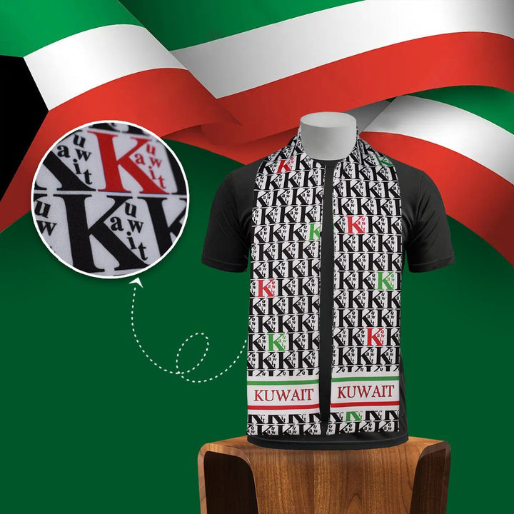 Custom Printed Scarfs for all GCC National Days - Karyan Art | كاريان أرت 