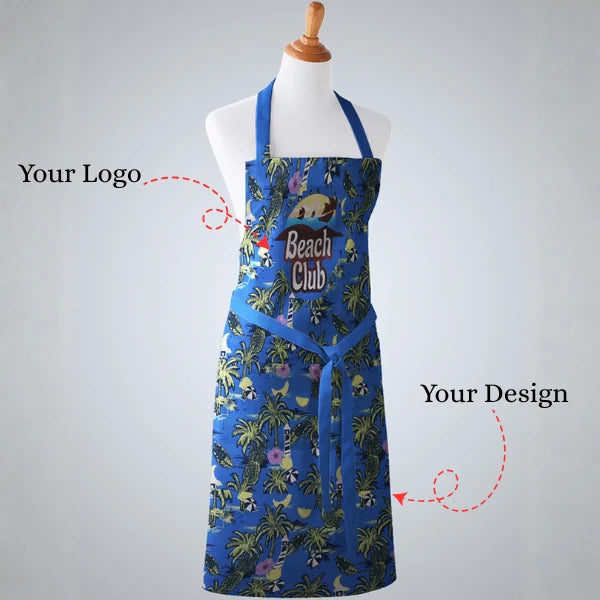 Custom Apron - Stylish & Functional for All Needs-مريول مخصص - أنيق وعملي لجميع الاحتياجات