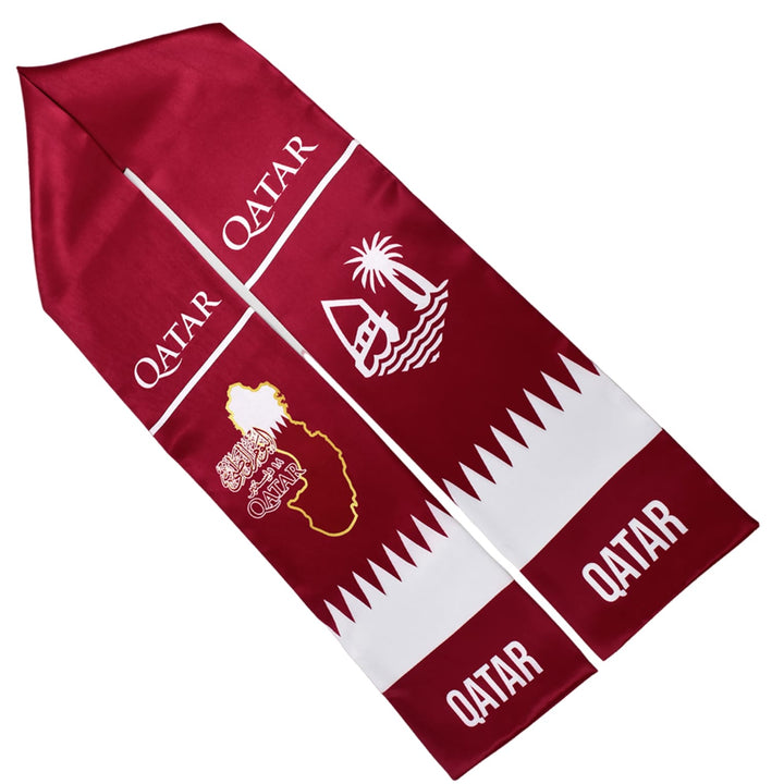 Printed Shawl For National Day Qatar - Karyan Art | كاريان أرت 