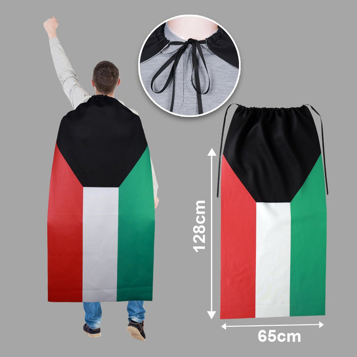 Body Flag for Kuwait National Day Celebration-أعلام الجسم للاحتفال باليوم الوطني الكويتي