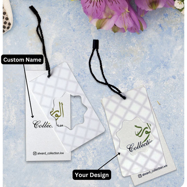 Personalized Hanging Price Tags - Stand Out Today!-كروت أسعار معلقة مخصصة - تميز اليوم!