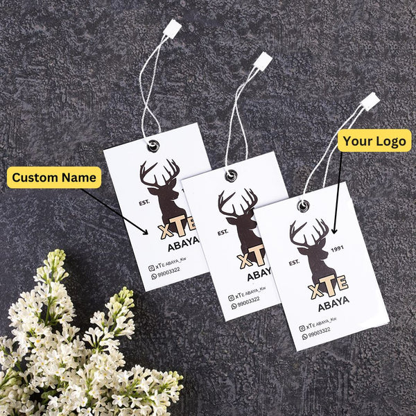 Unique Custom Hanging Price Tags for Every Product-كروت أسعار معلقة مخصصة وفريدة لكل منتج