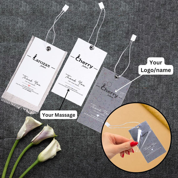 Custom Hanging Price Tags - Perfect for Your Brand-كروت أسعار معلقة مخصصة - مثالية لعلامتك التجارية