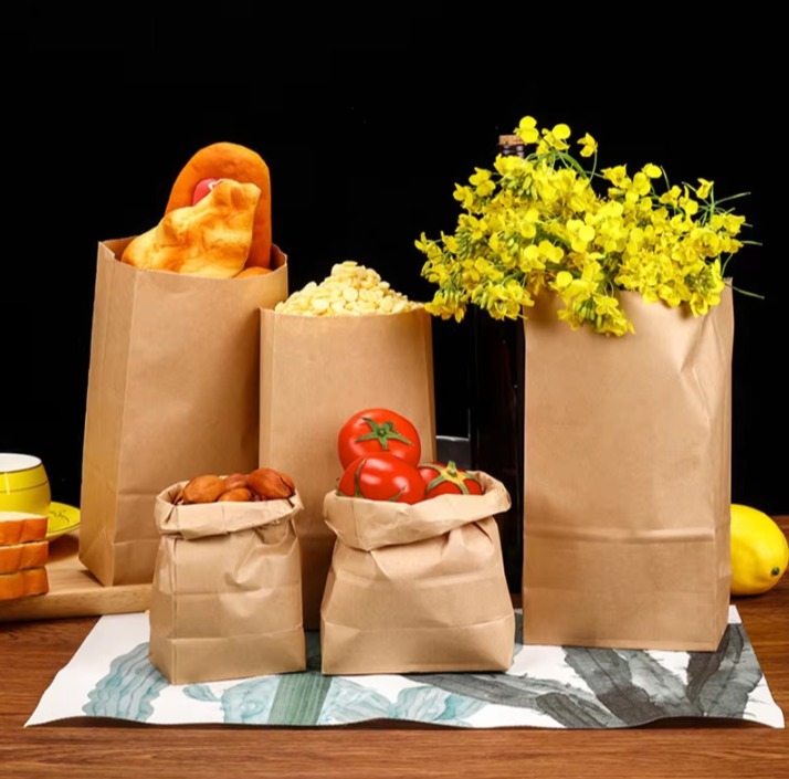 Kraft Paper Food Bag - Karyan Art | كاريان أرت 