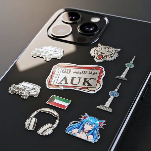 phone stickers - metal stickers for mobile